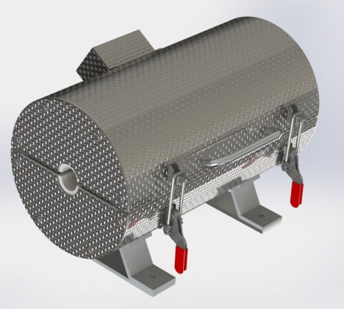 Custom Built Vacuum Furnace (Temperature upto 1200°C)