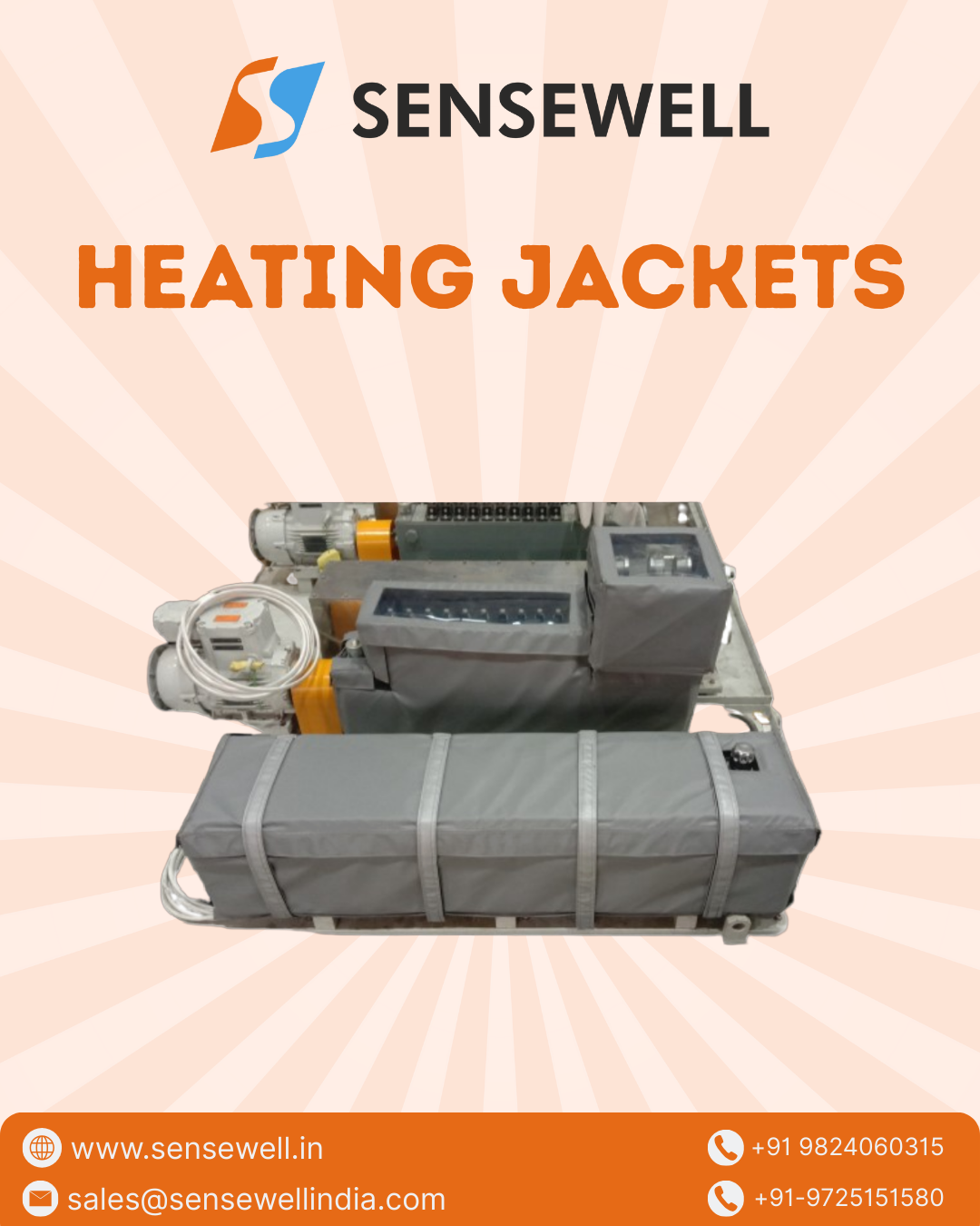 Heating Jackets, Industrial Heating Jackets, in vadodara, Gujarat, india, senswell