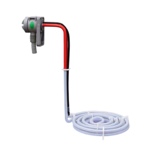 Vertical coil shaped teflon heater