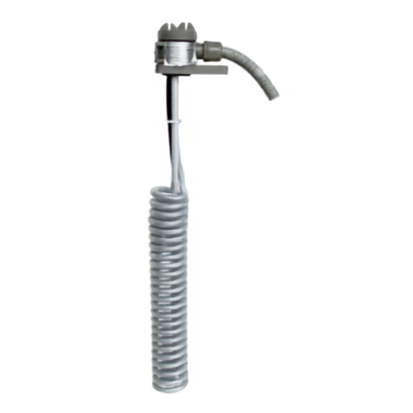 Vertical spiral teflon heater